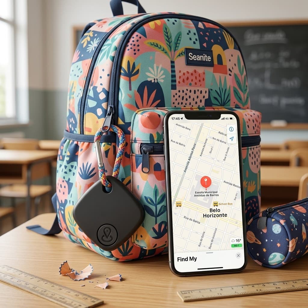 Mini Rastreador Inteligente Smart Tag Localizador GPS Para Chave Carteira Bolsa Apple Buscar iPhone iOS Sem Fio