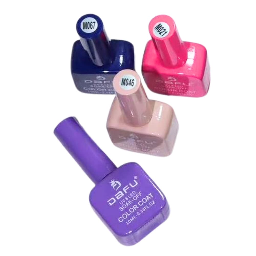 Esmalte Gel Polish Color Coat (Sem TPO) (01 ao 40) - 10ml - Dafu