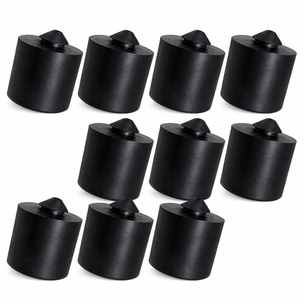 Kit 10 Borrachas Fixa Banco Assento Red. Honda Cg 125 83/99