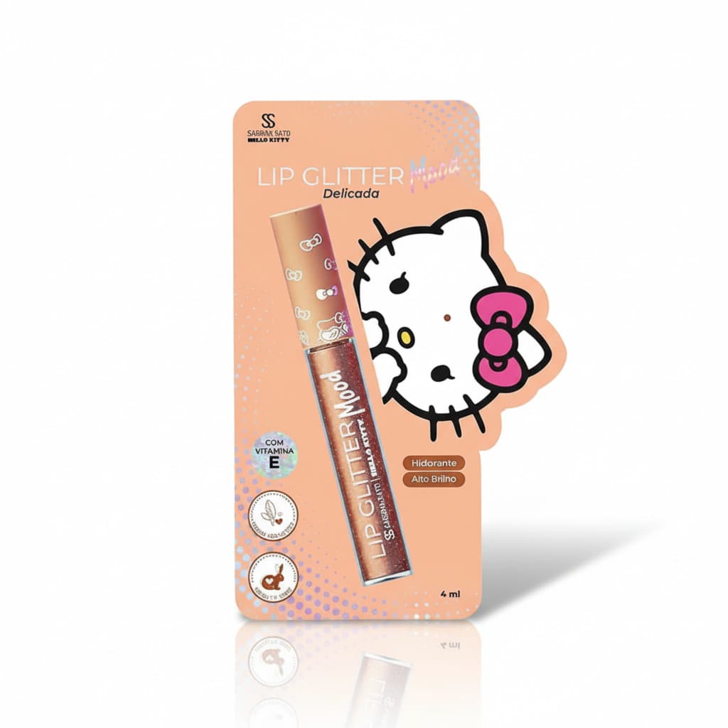 Lip Glitter Mood Delicada Sabrina Sato Hello Kitty