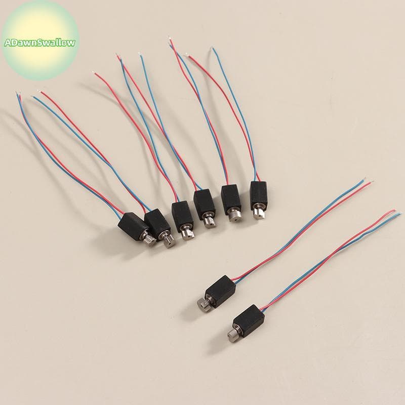 ADS 5 Pcs 4mm * 8mm 0408 Mini Micro Motor DC 3V Copo Oco Coreless Pequeno Com Roda Excêntrica DIY Massageador Brinquedo