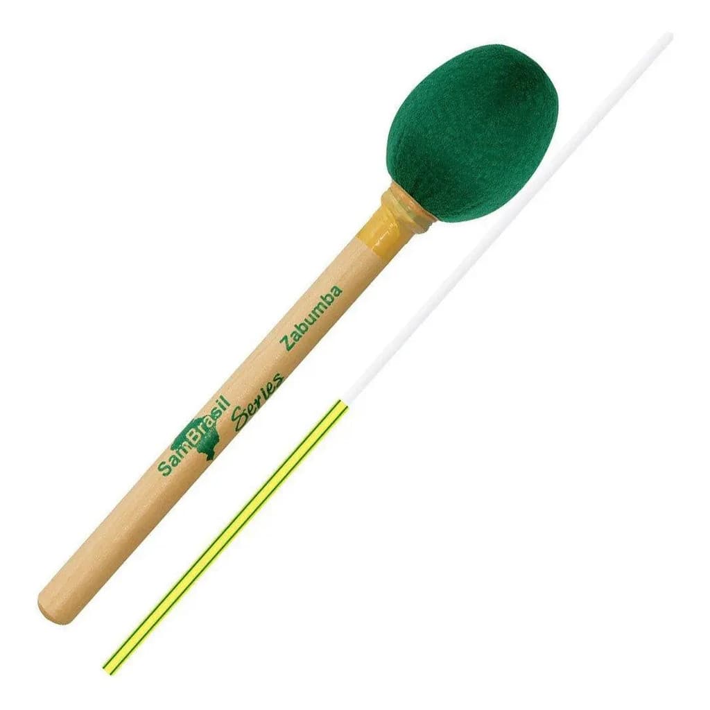 Baqueta E Bacalhau Para Zabumba Liverpool Sbzt Verde