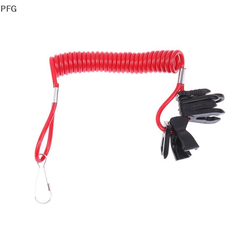 PFG 1Pcs Barco Motor De Popa Kill Stop Lanyard Universal 7 Teclas FG