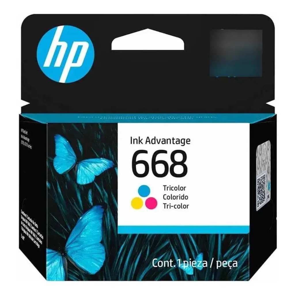 Cartucho HP 668 3ml 7FP36VL COLOR