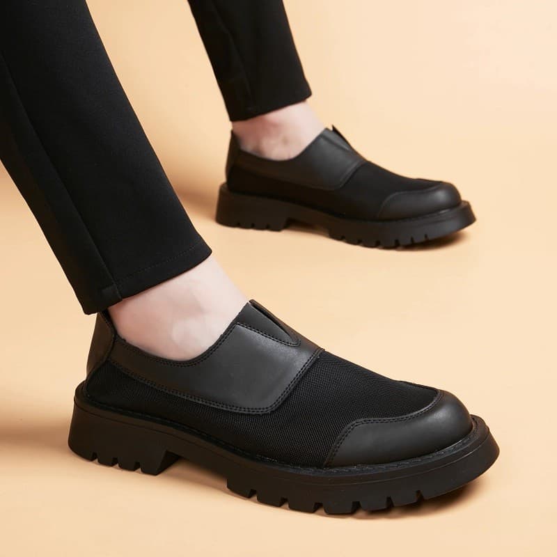 Sapatos de couro masculino verão couro genuíno respirável negócios Formal Wear sapatos masculinos 2026 novo estilo mascu