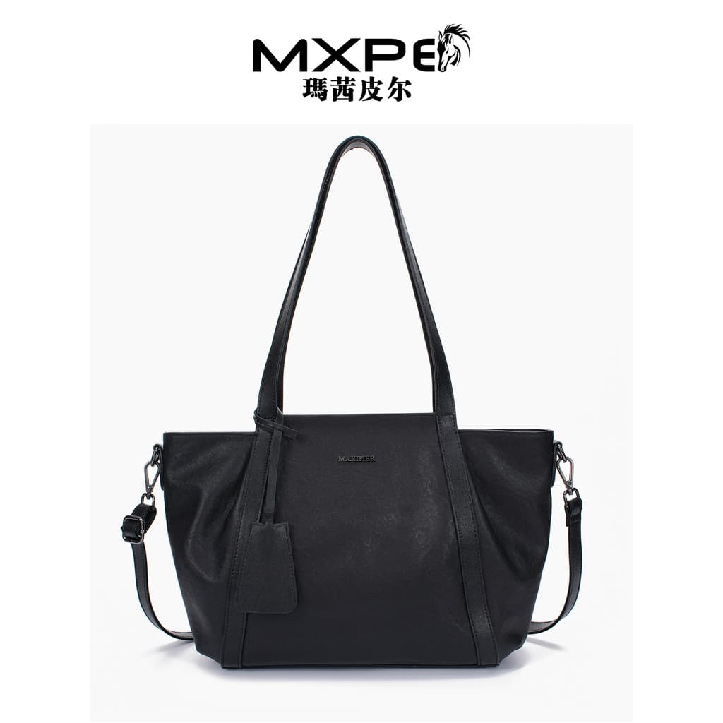 Marcy Pier bolsa feminina de couro genuíno 2026 novo estilo grande capacidade bolsa Commuter estilo europeu americano ve