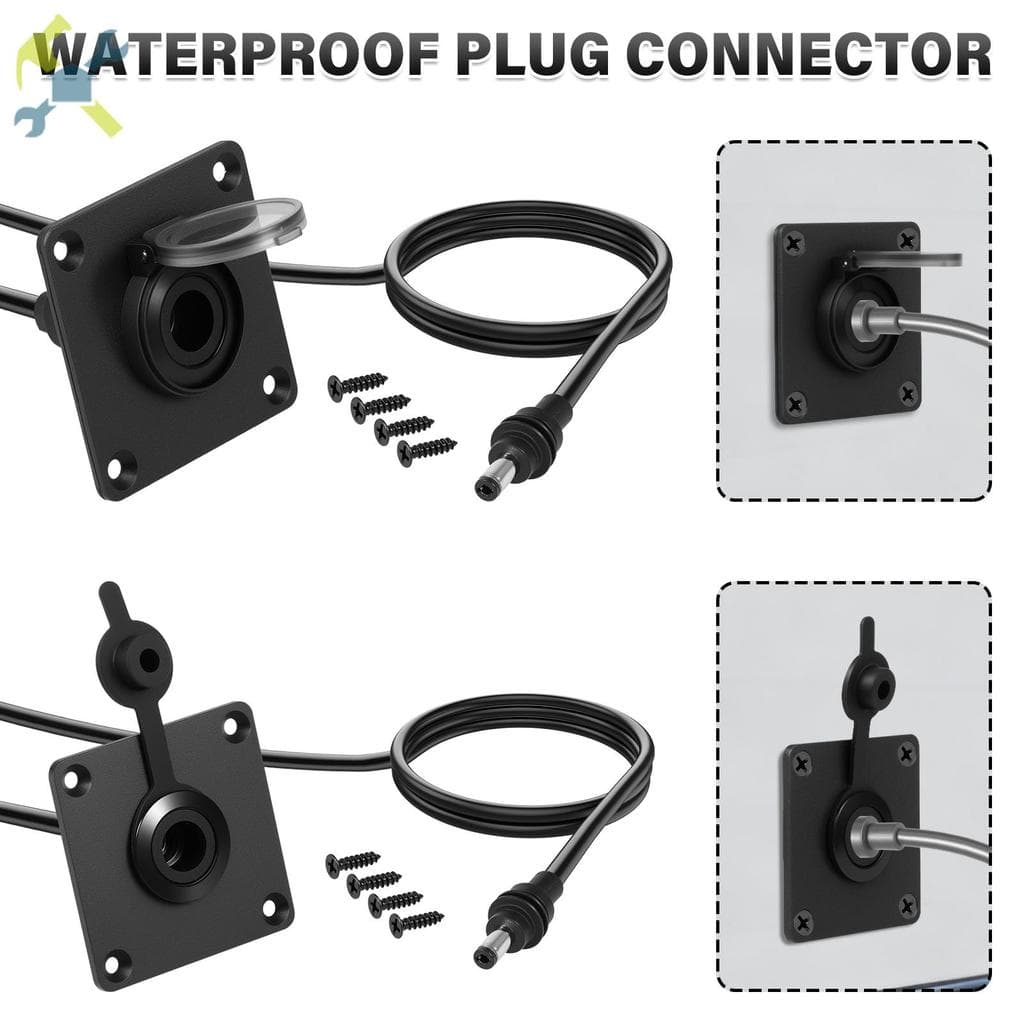 Tomada De Parede Para RV , Passagem Mini , Fácil Instalação , À Prova D'água , SHOPTKC1331