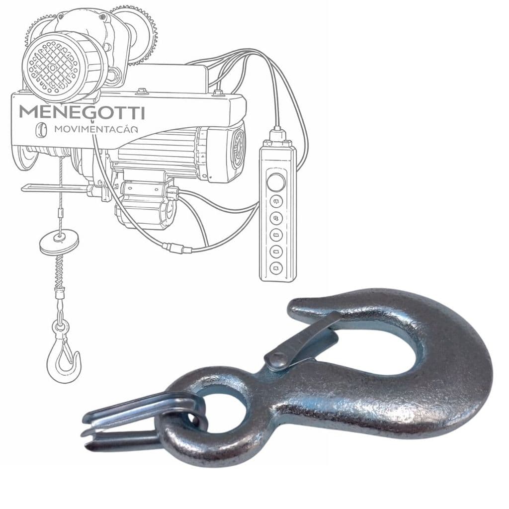 Gancho 1000Kg (Guincho Prime 500|1000 - N61) (Guincho Prime V2 500|1000 - N.14) 29113419