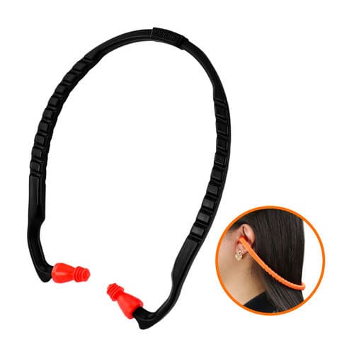 Abafador Protetor Auricular NC02 Sg3401 Noise Canceling Stg - Preto M | Arco Flexível | -16dbs
