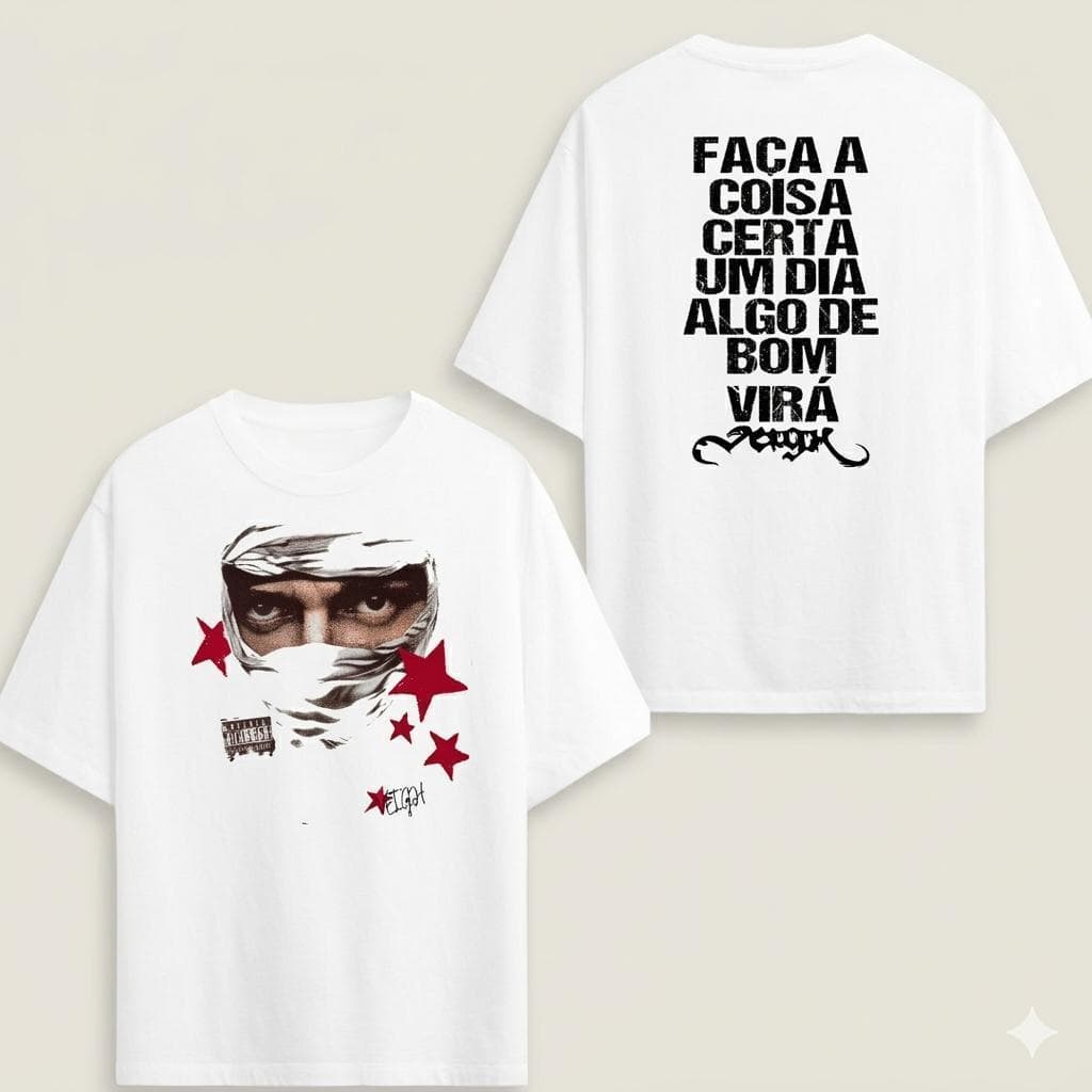 Camiseta Cantor Veigh Trap Camisa Show Supernova 100% Algodão