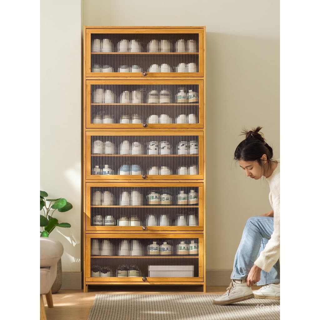 Armário de sapatos para a entrada de casa, sapateira simples, solução de armazenamento que economiza espaço, adequado pa