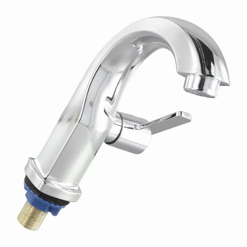 Torneira ABS Cromada Para Banheiro Design Moderno - Lavatório De Bancada - ENVIO 24H