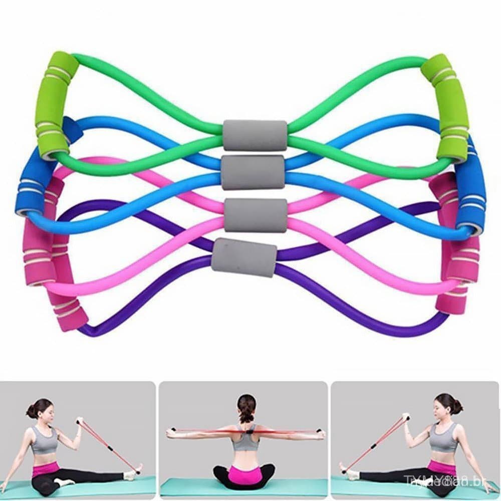 Cinto Telescópico Exercício de Yoga Corda de Puxar Equipamento de Fitness Resistência