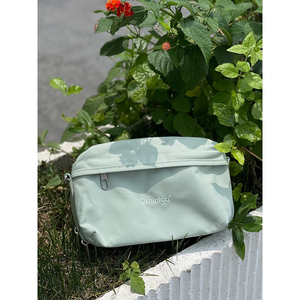 Qminica Xiaoman Series Messenger Bag À Prova D 'Água de Curta Distância Armazenamento de Viagem Higiene Pessoal Bolsa de