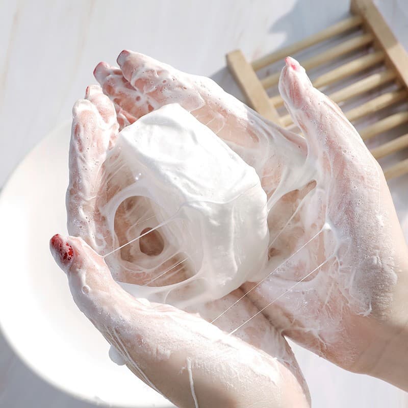 [Xiaohongshu recomendado para remover 99% sujo no rosto] Sabonete de seda para remoção de ácaros faciais para limpeza fa