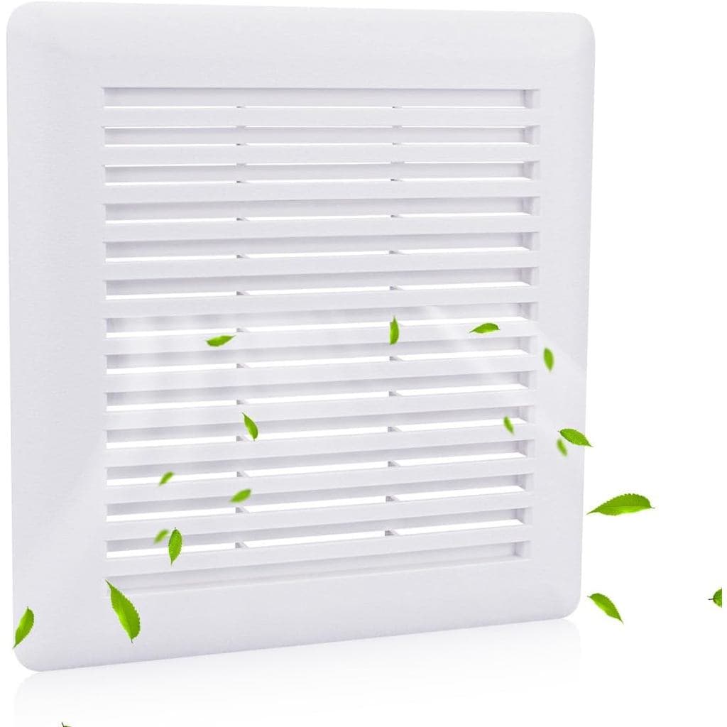 Grelha de Ventilação para Ventilador de Teto de Banheiro WKZO S97017068 com Molas, Peças de Reposição para Ventilador de
