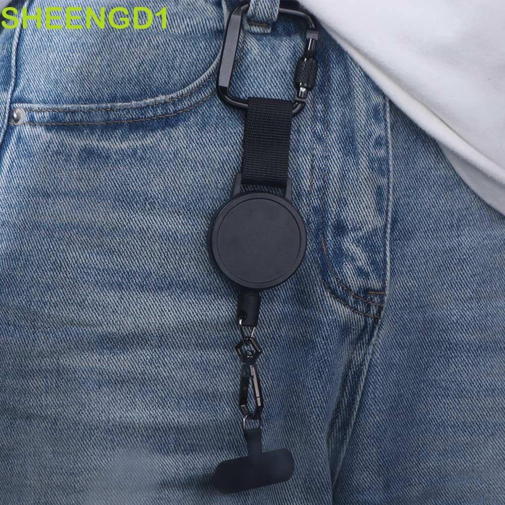 Correia De Guia De Celular SHEENGD1 , Cordão De Telefone Retrátil Anti-Queda , Suporte Antifurto De Fio ABS