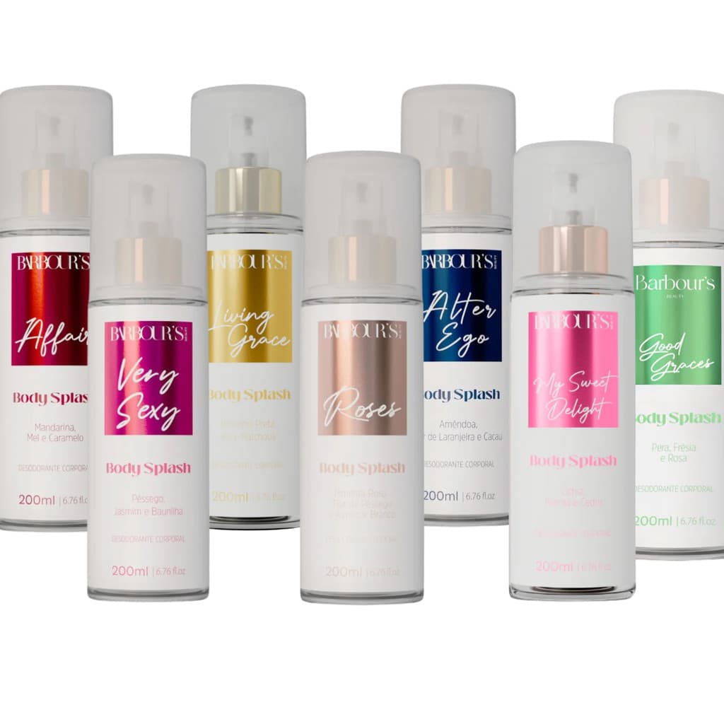 Barbours - Body Splash Inspirado em Perfumes Importados 200ml + Brinde Exclusivo