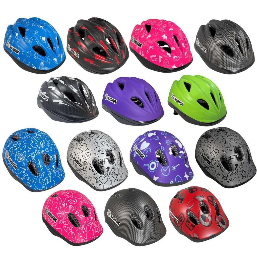 Capacete De Bicicleta E Patins Infantil 2-12 Anos Ajustável