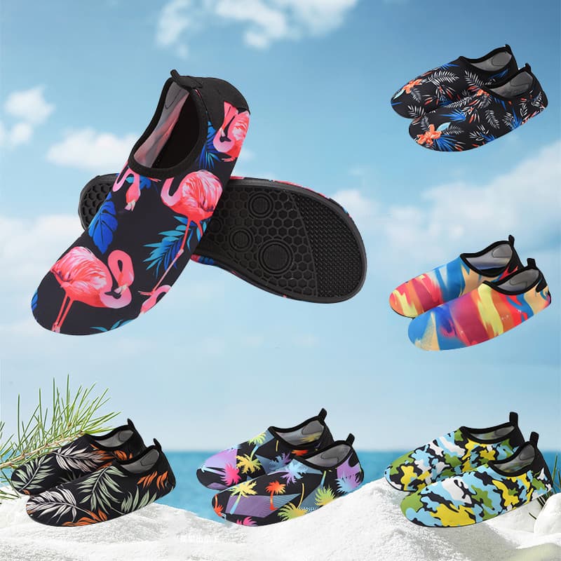 Sapatos de praia novo estilo masculino camuflagem mergulho rio rastreamento natação mar atraente dedicado anti-corte ant