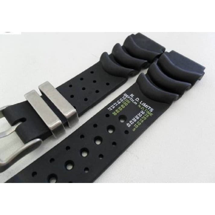 Pulseira em borracha  Reposição 20mm Para Modelos D060 e D120 + Pinos