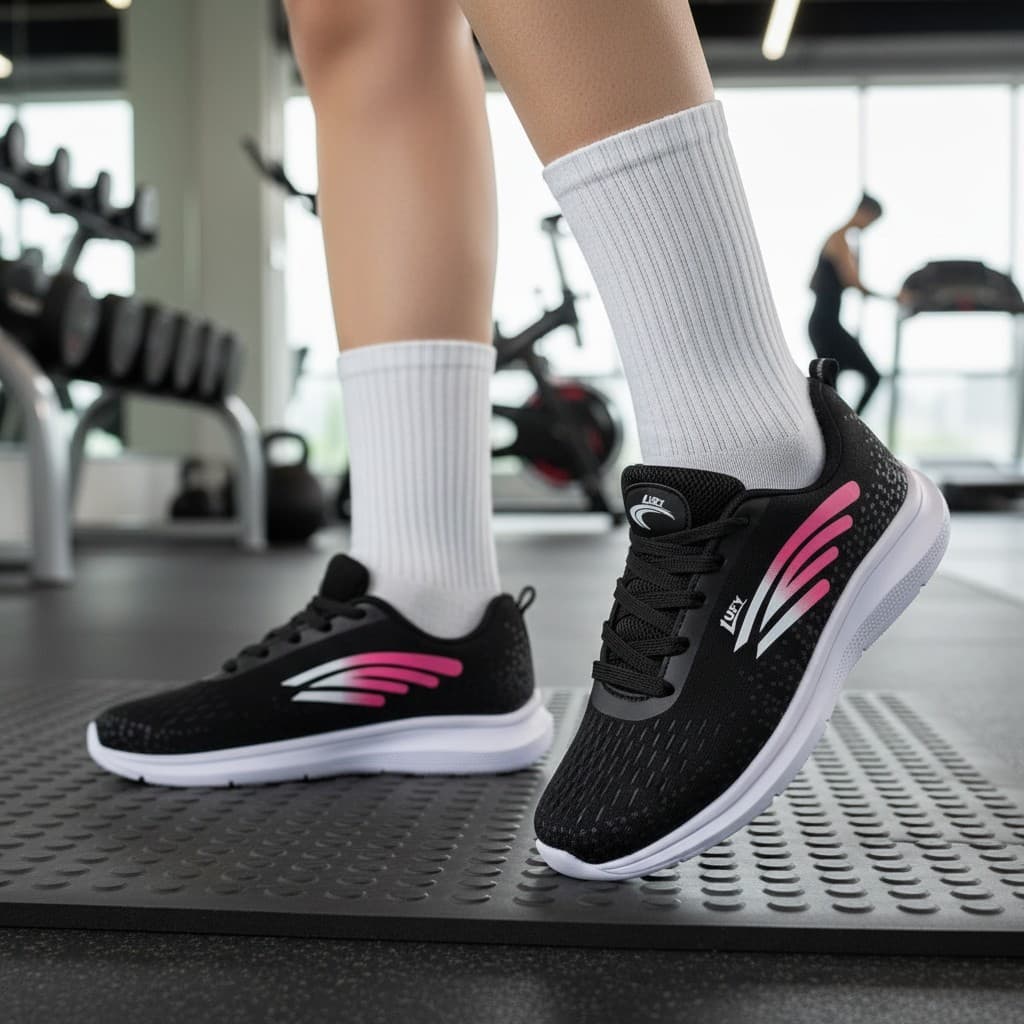 Tênis Fitness Tenis Feminino Lufy Pisada Neutra Amortece P.A shoe