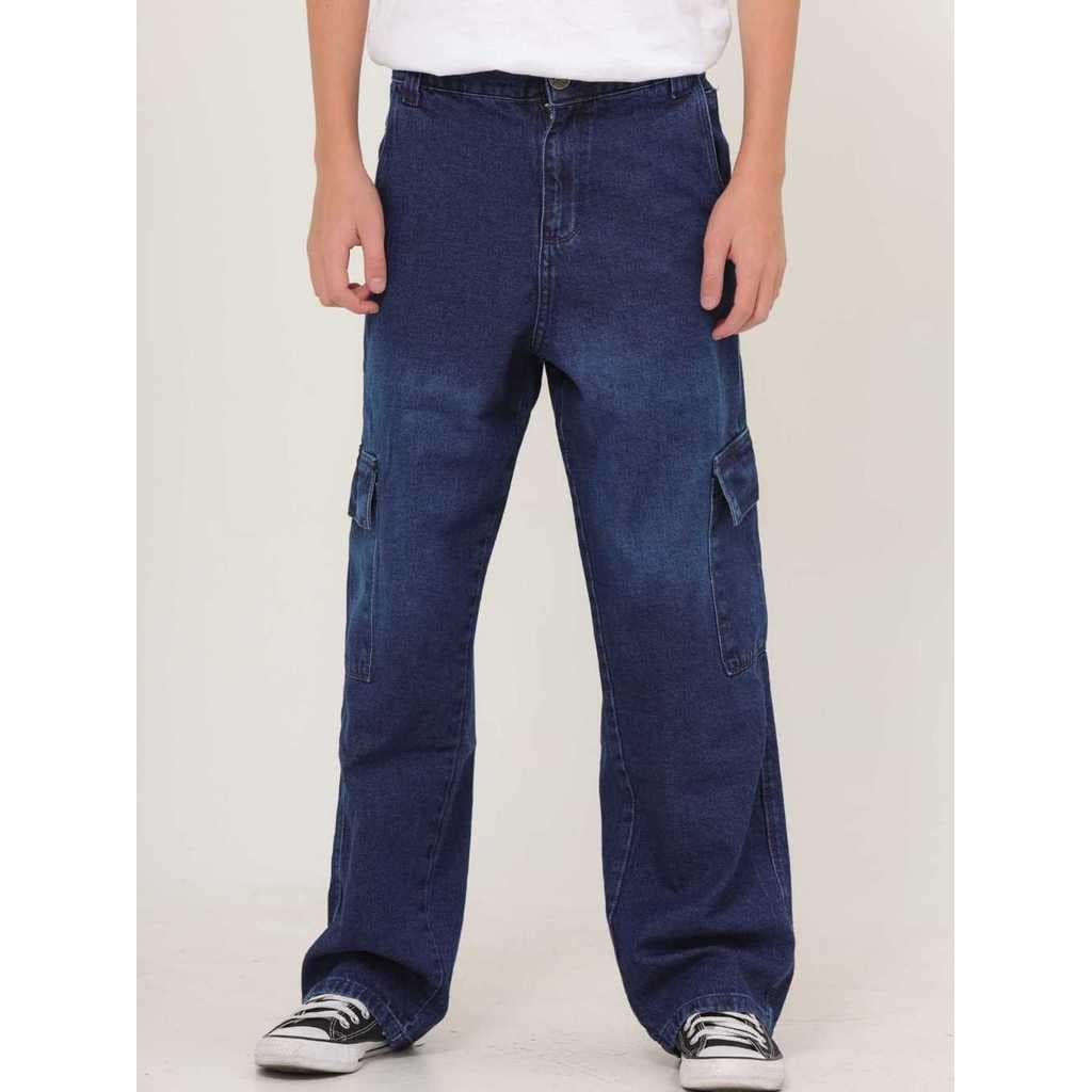 Calça para menino jeans sarja e marmorizada com regulagem vários modelos do 10 ao 16