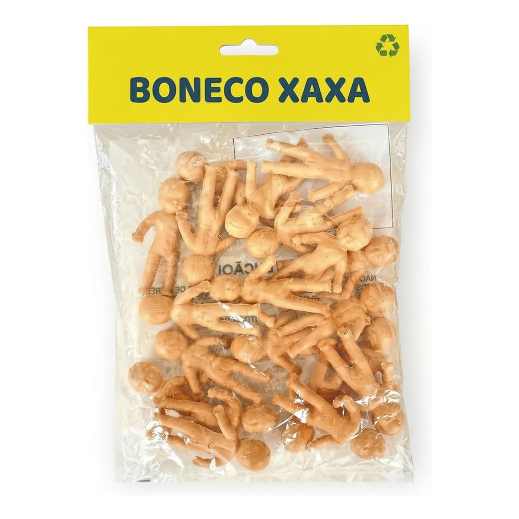 Boneco Mini Boneco Xaxa Plástico5,5cmmaquete Chádebebê 20und
