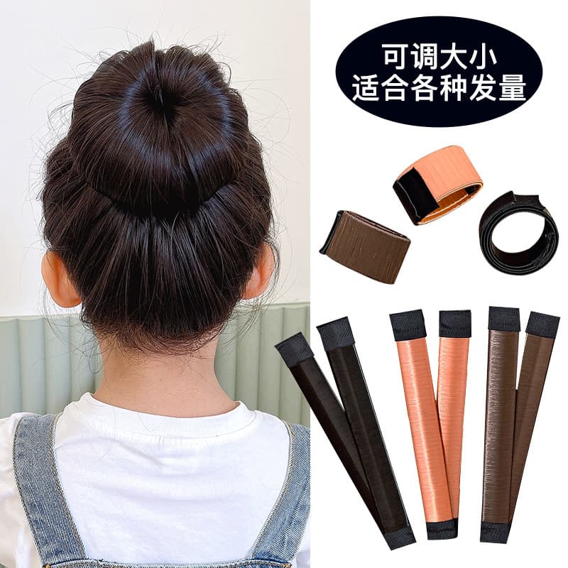 Crianças bebê preguiçoso bola cabeça ferramenta útil bobinador de cabelo acessórios para o cabelo meninas Pop anel flor