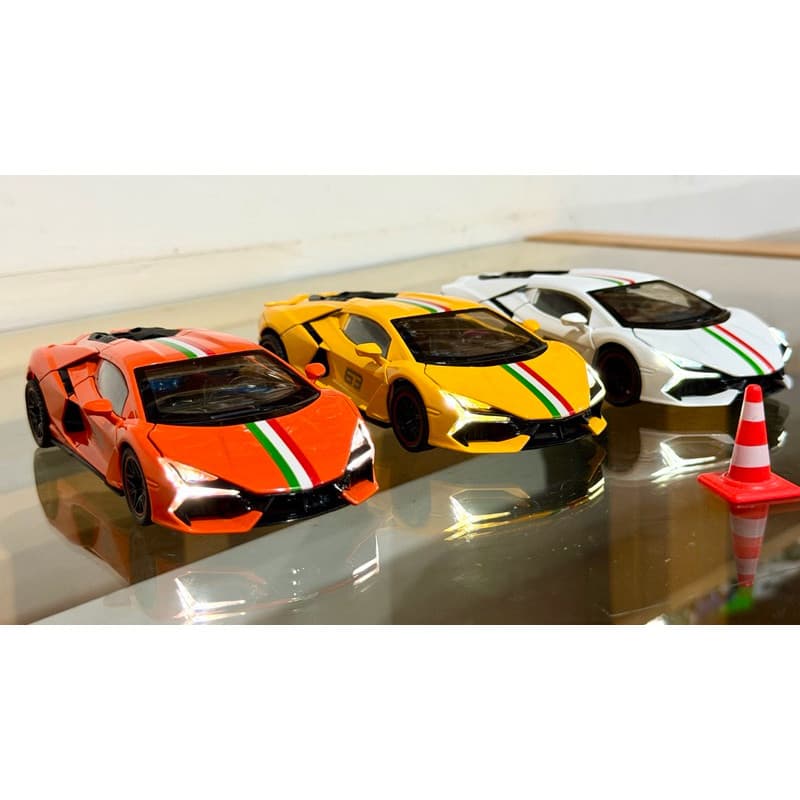Miniatura carrinho Lamborghini Revuelto 1/30