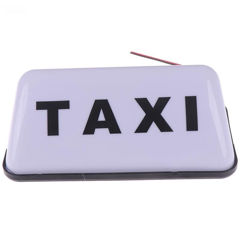 Sinal De Táxi Para Teto De Cabine , Lâmpada De Sinalização Magnética Carro , Luz À Prova D'água 12V COD NBIC