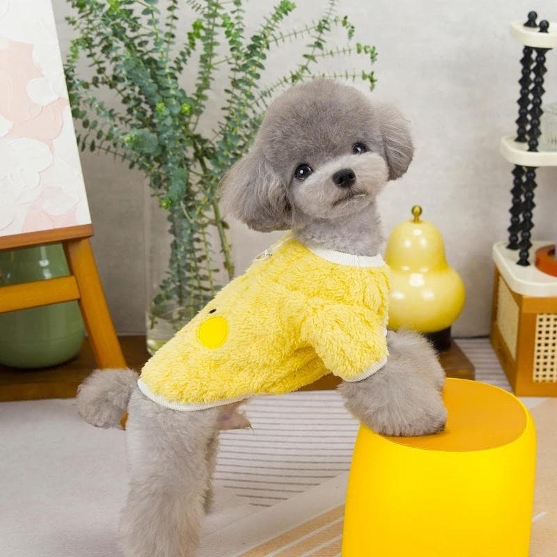 Roupas Fofas para Cães, Colete de Inverno para Cães Pequenos, Gatos, Casaco para Filhotes, Suéter Quente para Animais de