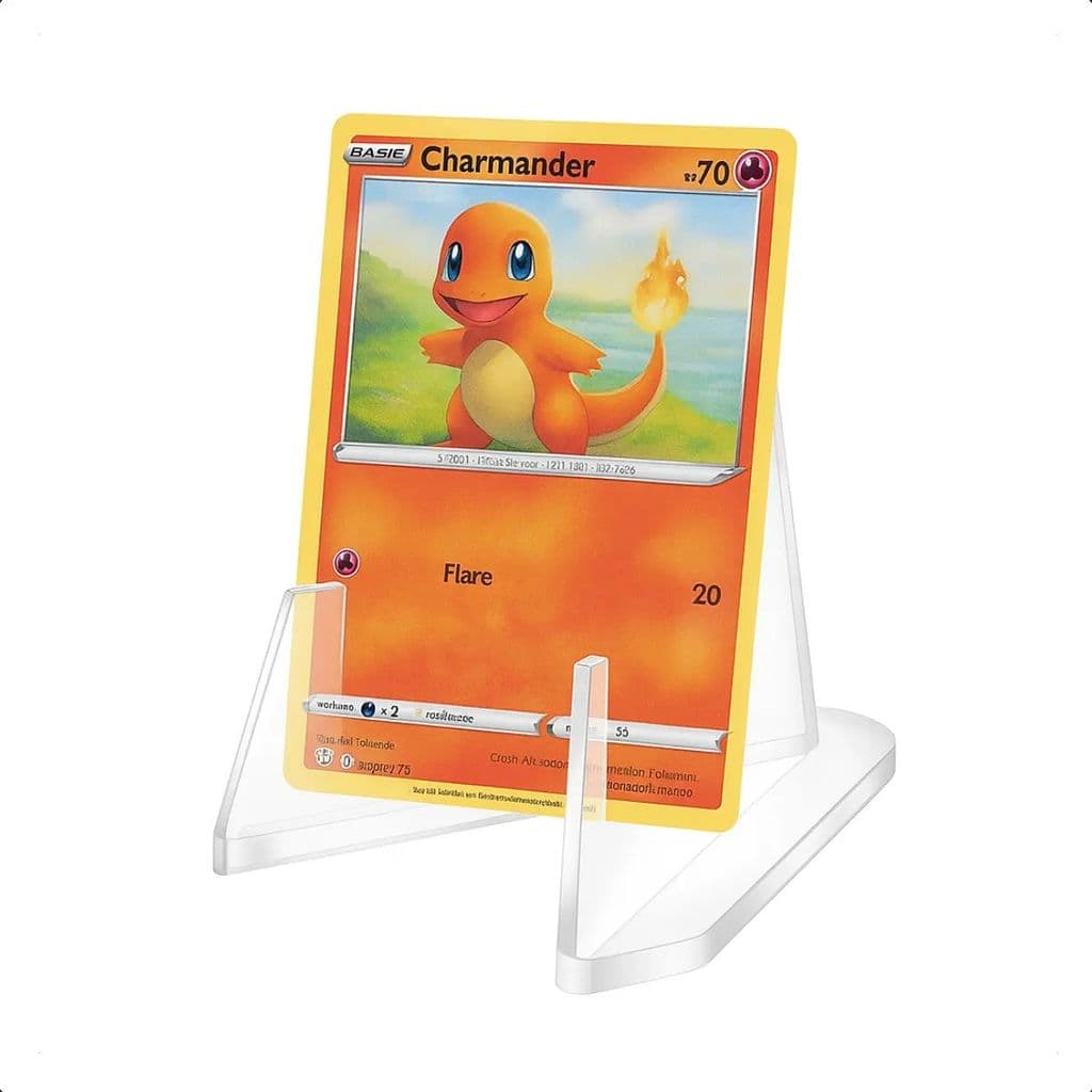 Suporte Acrílico Expositor Para Cards TCG e Colecionáveis