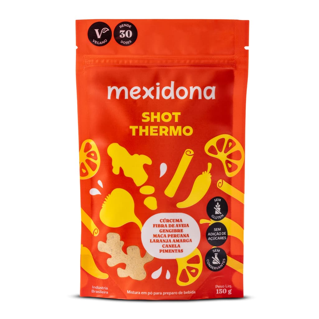 Shot Matinal Thermo 150g Mexidona Rotina Ativa e Energia