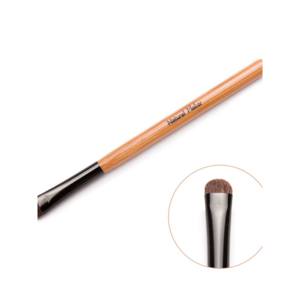 Fabricante Natural macio pônei cabelo esfumaçado escova escolhendo olho final escova sombra delineador escova pálpebra m