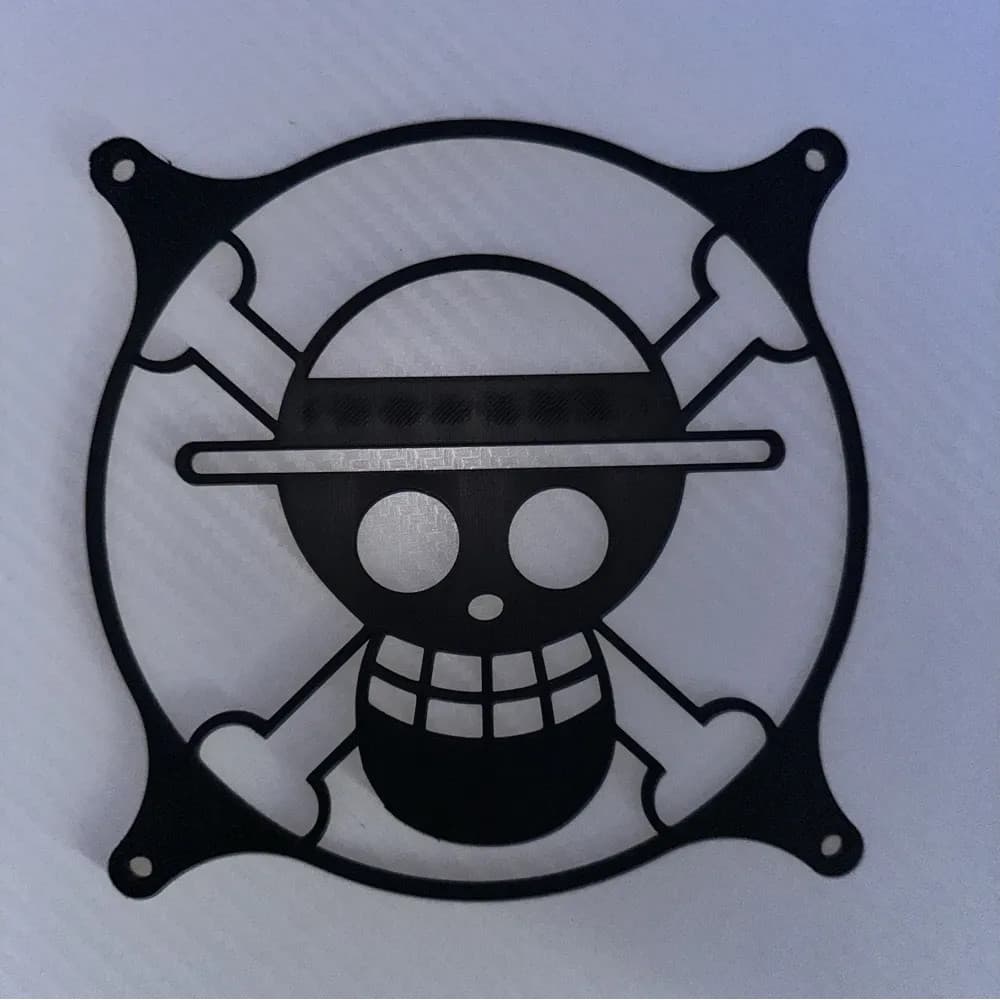 Grade Ventoinha One Piece PC Gamer Anime Custom