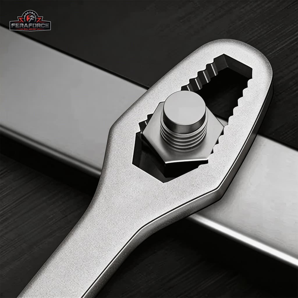 Chave de Boca Dupla 8-22mm em Aço Reforçado Alta Resistência Multifuncional Universal Profissional