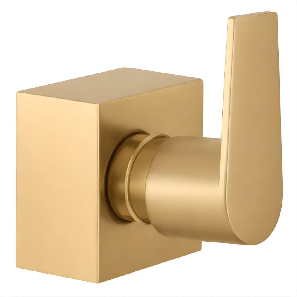 Acabamento para Registro Padrão Deca 1.1/2” Dourado Fosco em Metal Premium
