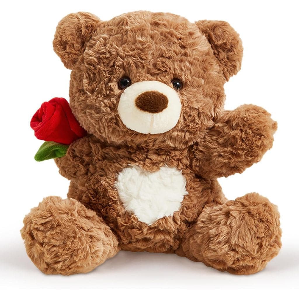 Urso De Pelúcia Rosa De Natal Bichos Brinquedo Macio Com Para A Mãe Dia De Ação De Graças Presente De Casamento De Anive