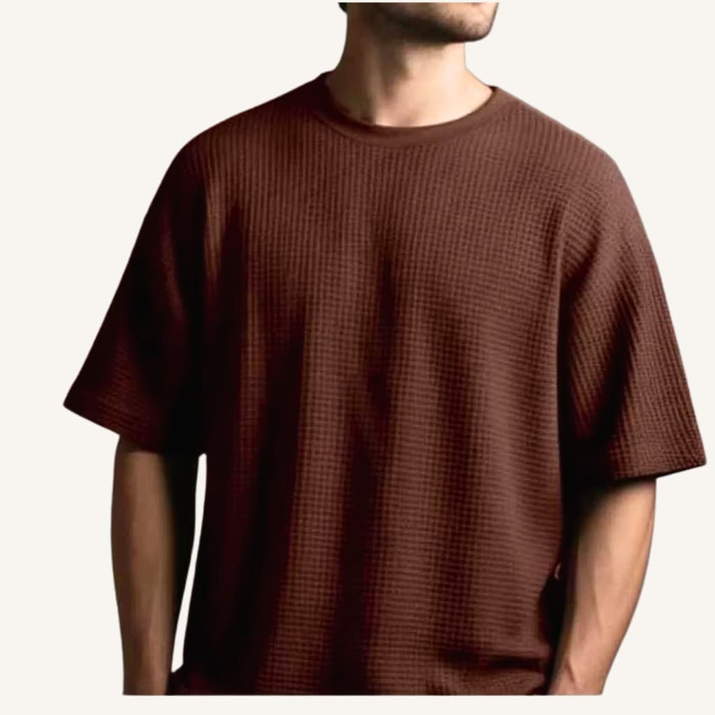 Camiseta Oversized Casual Premium Lisa Reta
