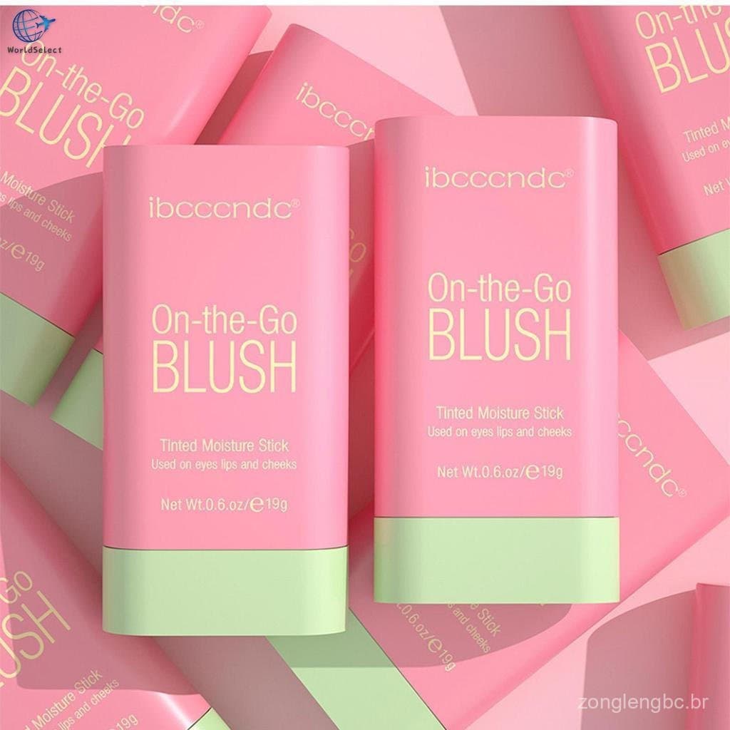 Maquiagem Blush Stick Odor-Free E Não Tóxico Cheek Tint Cosméticos Para Meninas Mulheres Mãe Namorada Como Presentes