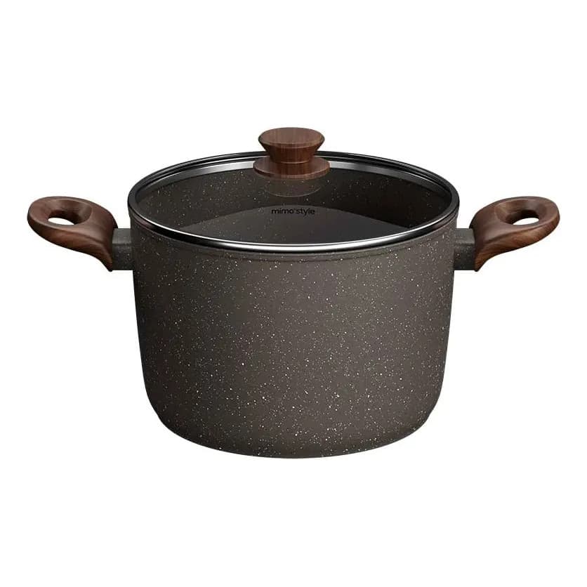 Panela Caldeirão Style Cook Grafito Indução 24 Cm 7 Litros Mimo Style