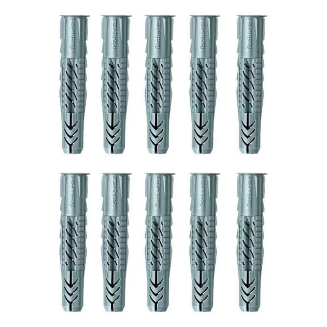 Kit C/ 50 Bucha Nylon Ux 8mm C/ Aba Fischer