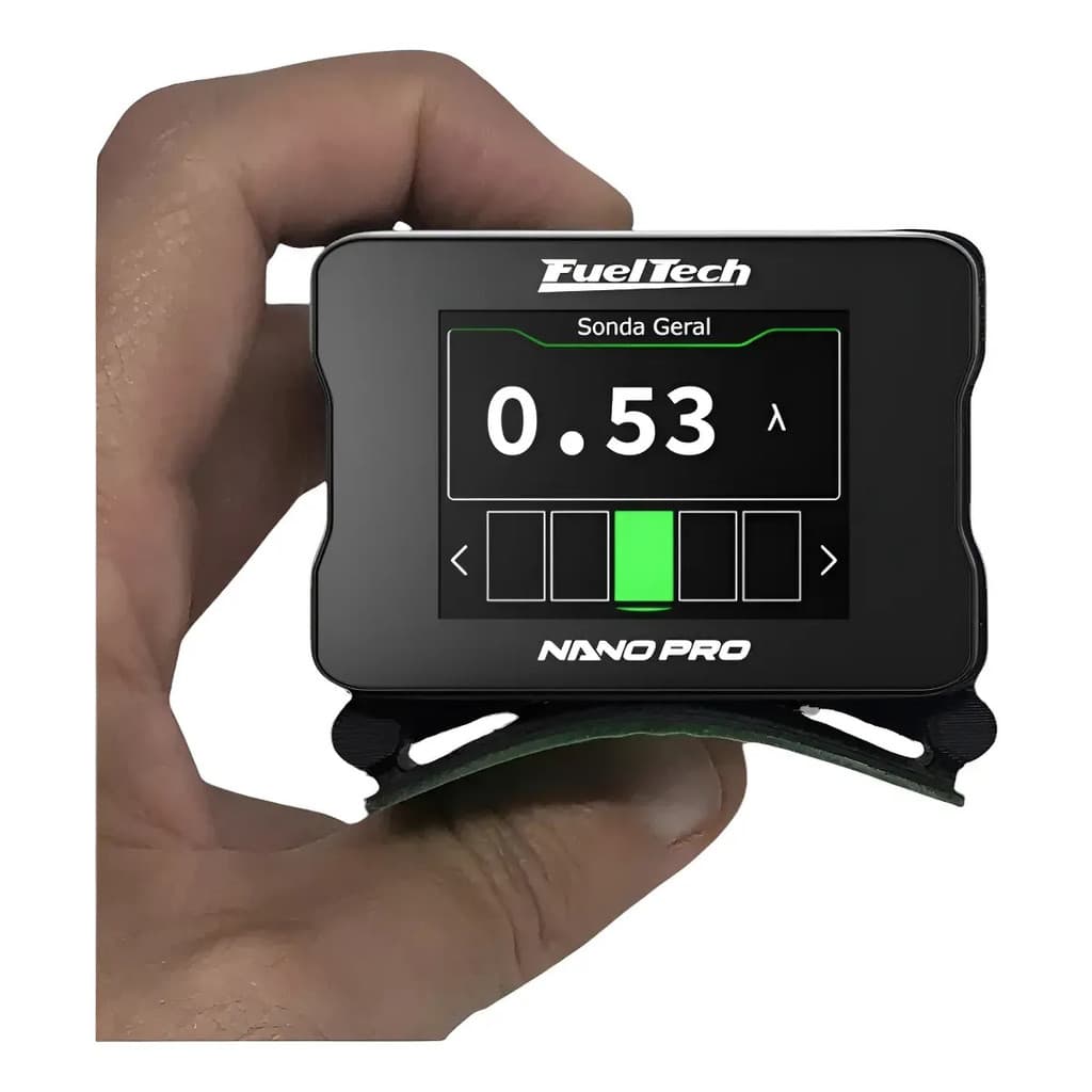 Suporte Wideband Nano Pro Fueltech Painel Universal Flexivel