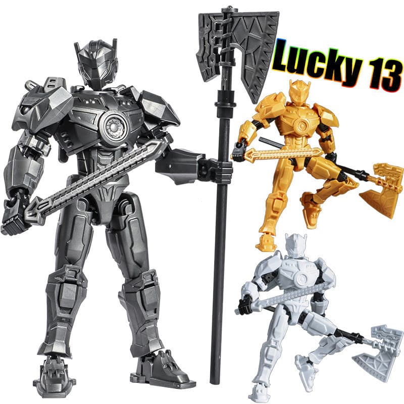 Figura De Açano Manequim Lucky 13 Gipsy Danger vs Mozi Robot Model Articulado Action Figure