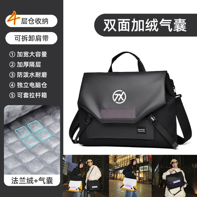 Adequado para Asus Tianxuan 5pro Bolsa para computador 53 cm Tianxuan 3/4 Bolsa de ombro para Notebook com três jogos aé