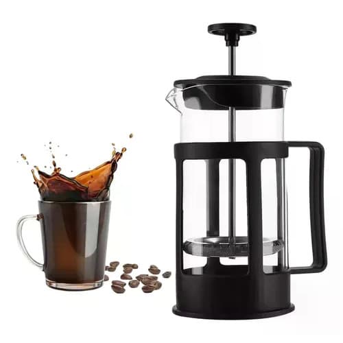 Cafeteira Manual Prensa 600 Ml Preta Fratelli  Francesa Preto