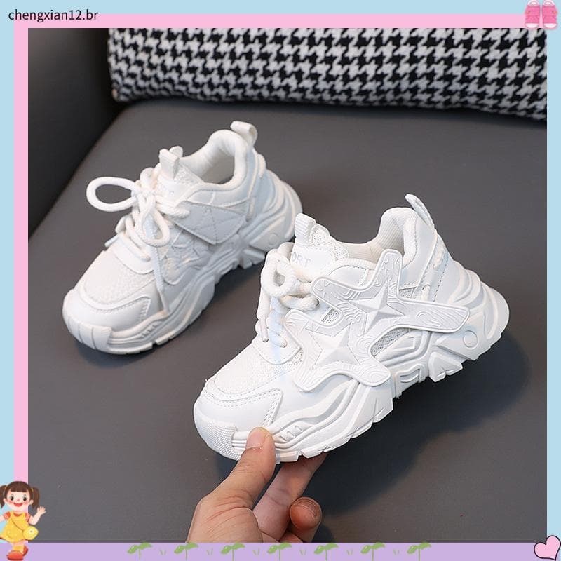 Tênis infantil  0-10 anos Sapatos infantis casuais para meninos Moda tênis de corrida para meninas Leve e macio