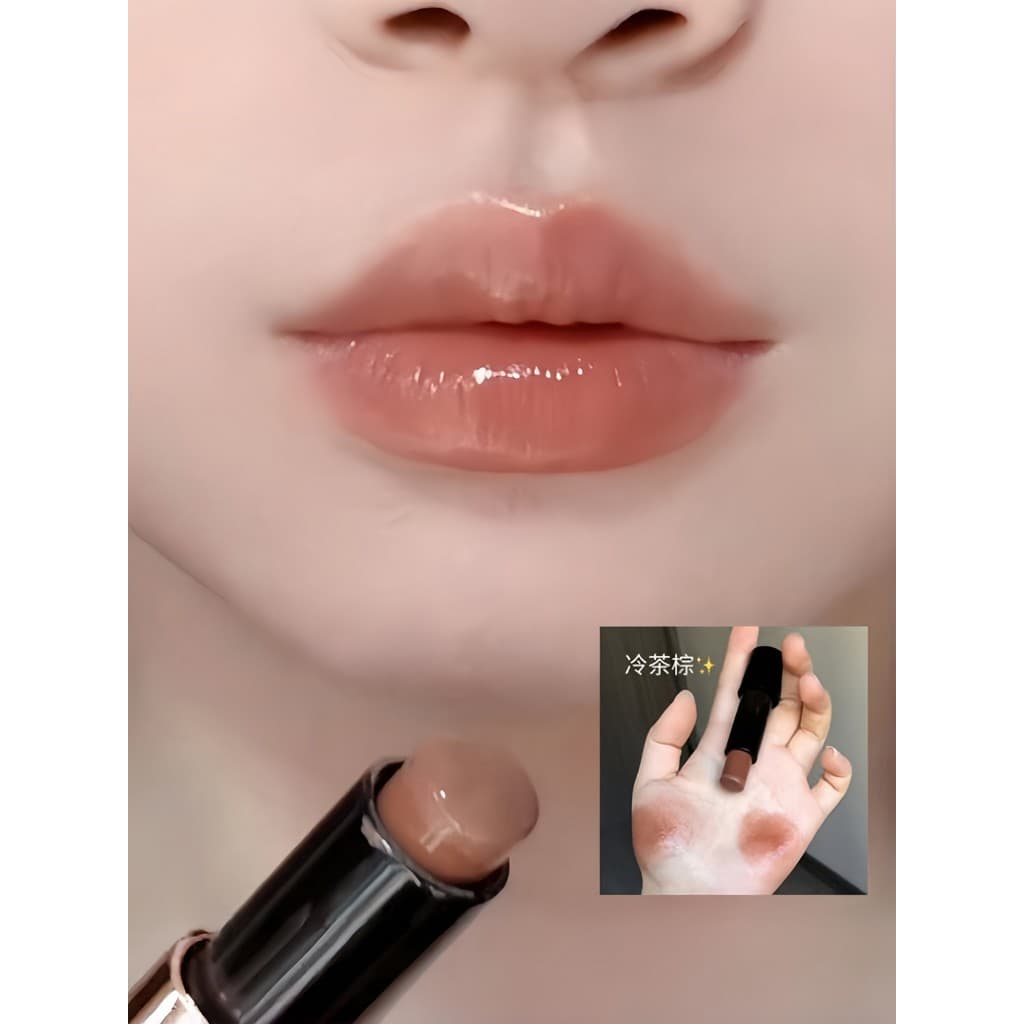 Série de cores Nude pele amarela ~ maquiagem leve batom de maquiagem diária feminino esmalte labial genuíno loja princip