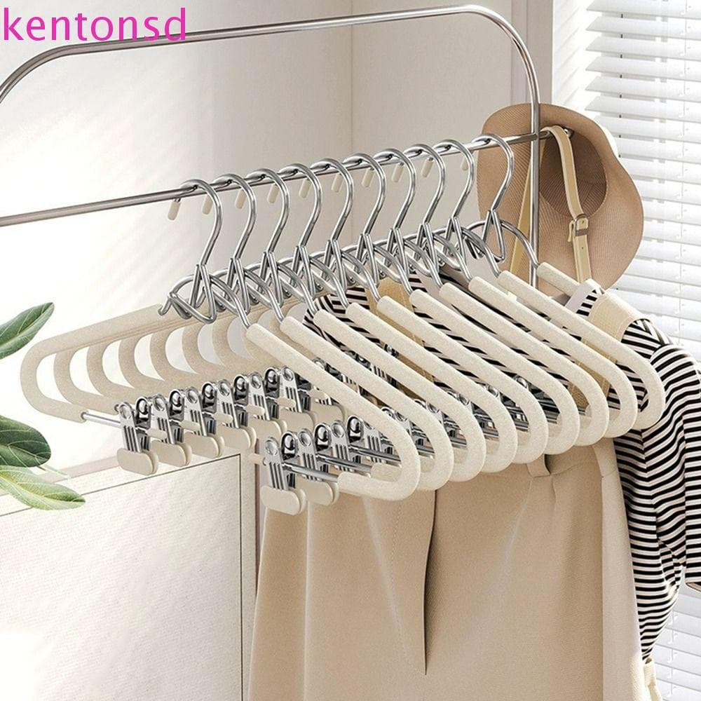 KENTONSD 5 Peças De Rack De Secagem De Roupa Íntima De Esponja , Cabide De Roupas Antiderrapante Empilhável , Com Clipes